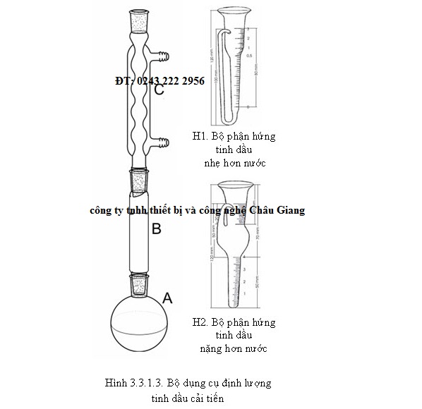 Bộ định lượng tinh dầu cải tiến